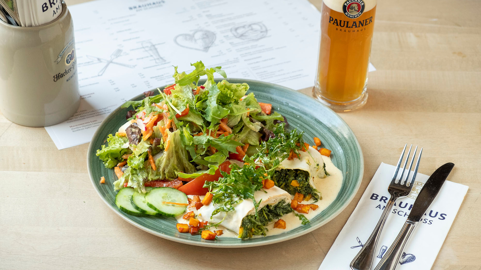 Restaurant-Update: Neue Speisekarte...